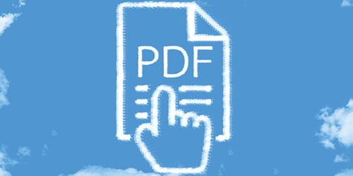 Sketch of PDF document in the sky